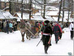 Vintertur p Zakopane hovedstrget