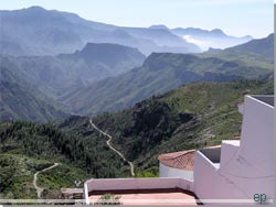 Gran Canaria. Udsigt fra Artenara.
