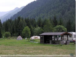 Vaskehuset på Camping Monte Bianco La Sorgente