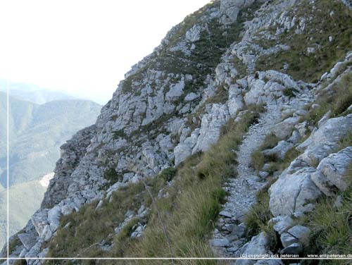 Toscana. Motiv fra trek i Alpi Apuane