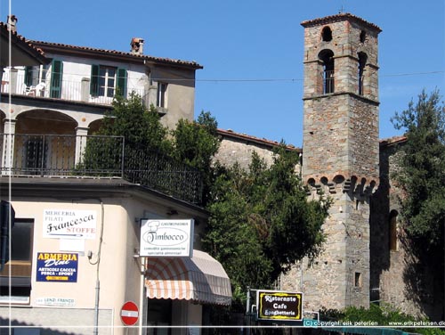 Toscana. Motiv fra Castelnuovo di Garfagnana