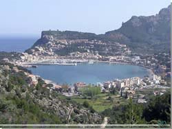 Mallorca. Udsigt til Port de Sller