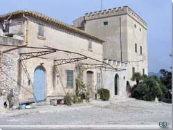 Mallorca. Cala Boquer, villaen ved indgangen