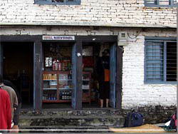 Nepal. Chandrakot Hotel Nirvana [Klik for et strre billede]