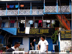 Nepal. Tikedhunga Lodge & Guesthouse [Klik for et strre billede]