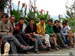 Nepal. Porterne, som slbte vores bluebacks [Klik for et strre billede]