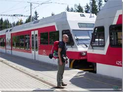 Slovakiet. Eltoget i Strbske Pleso