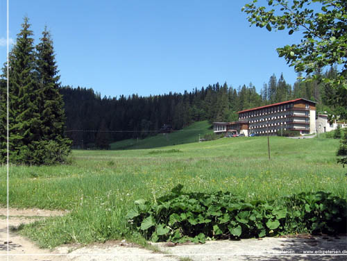 Slovakiet. Hotel Magura er et meget stort hotel og konference center ved Zdiar