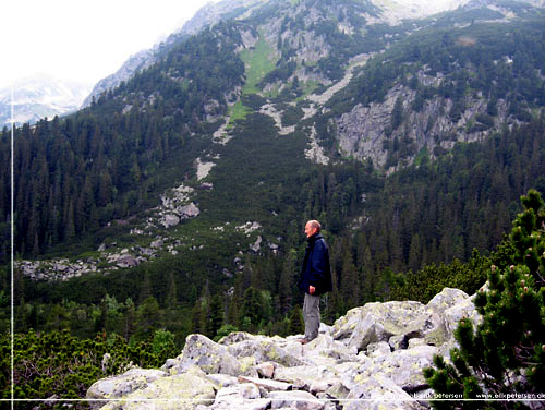 Slovakiet. Webmaster Erik Petersen i Vysok Tatry. Hje Tatra