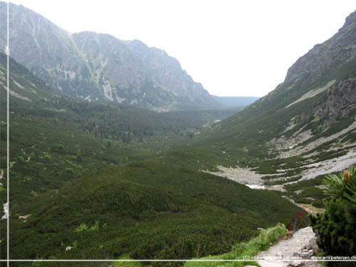 Slovakiet. Et tilbageblik til dalen Mengusovska dolina