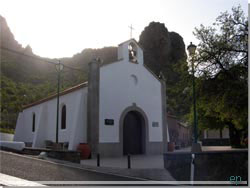 Gran Canaria. Kirken i Ayacata, hvor ruten op til La Goleta starter