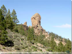 Gran Canarias vartegn Roque Nublo, Sky Klippen