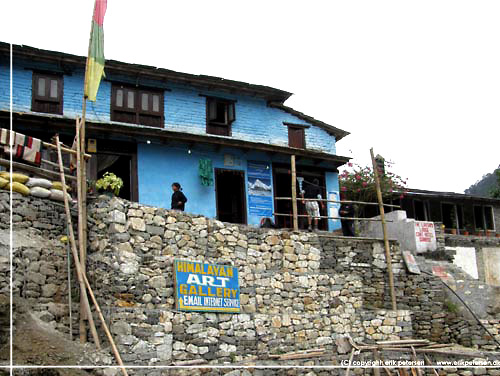 Nepal. ACAP kontoret i Birethanti [copyright: Erik Petersen]