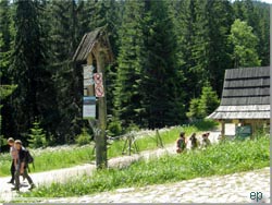 Hovedindgang til Tatra Nationalpark