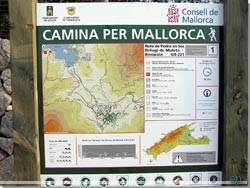 Consell de Mallorca står bag skiltningen af de mange stier