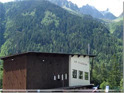 Chamonix, Frankrig. La Flegere, kabelbanen fra Les Praz de Chamonix op til Chalet de Flgere