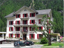 TMB. Vores frste overnatning i Schweiz, Relais du Mont-Blanc