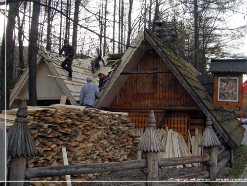 Zakopane. Restaurant Nodowla Pstragow under hovedreparation