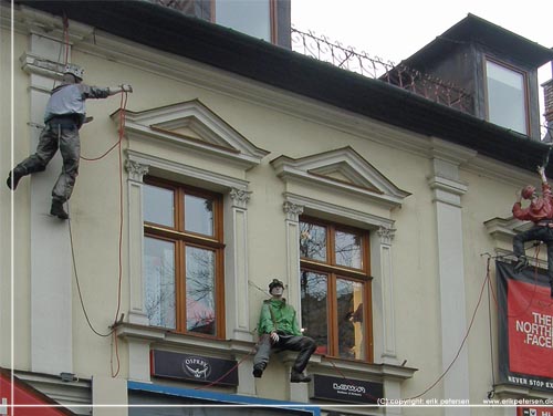 Zakopane. Lidt speciel Outdoor facade p ggaden Krupwki