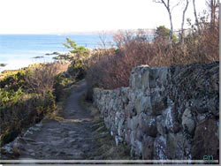 Bornholm. Et stykke bornholmsk Camino real [Klik for et strre billede]