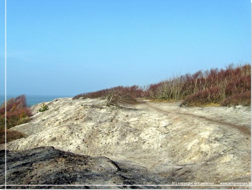 Bornholm. Kultippen. Opgravet ler og sand fra brunkuls brydning