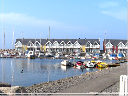 Bornholm. Lystbdehavnen i Hasle