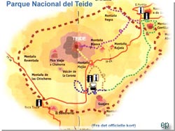 Teide kort