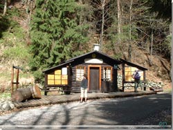 Indgangen til Krkonose Nationalpark og dagens tur