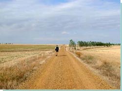 13 km. Aldeles lige ud p vej mod Ldigos