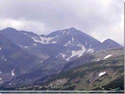 Mount Mussala (2925 moh) i Rila bjergene er Bulgariens hjeste