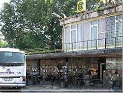 Bulgarien. Busstationen i Samokov