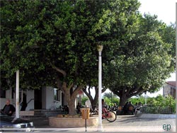 Rhodos. Torvet i Mássari Rhodos. Torvet i Mássari