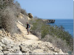 Cypern. Stien til Cyclops Cave, som den tog sig ud i starten [Klik for et strre billede]