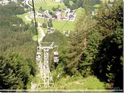 Tyskland. Berchtesgadenland. Udsigt fra Jenner Bahn [Klik for et strre billede]