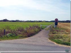 Indgangen til Hedeland fra Strkendevej