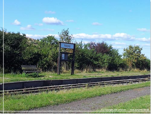 Hedeland. Rubjerg station. Trinbrdt er nok mere betegnende