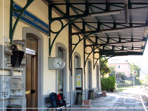 Toscana. Stationen i Castelnuovo di Garfagnana