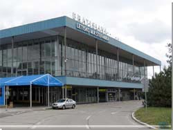 Slovakiet. Letisko M.R. Stefanika lufthavn i Bratislava