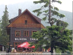 Slovakiet. Chata Bilikova (1255 m)