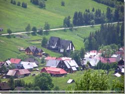 Slovakiet. Udsnit af landsbyen Zdiar [Klik for et strre billede]