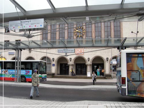 Tyskland. Berchtesgaden Bahnhof