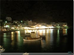 S er solen forsvundet. Loutro by night