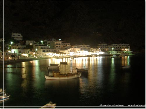 S er solen forsvundet. Loutro by night