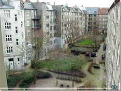 Det gav et stort drive til at komme ud og vk, at bo p fjerde sal p Nrrebro