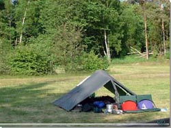 Campingpladsen ved Borrby strandbad